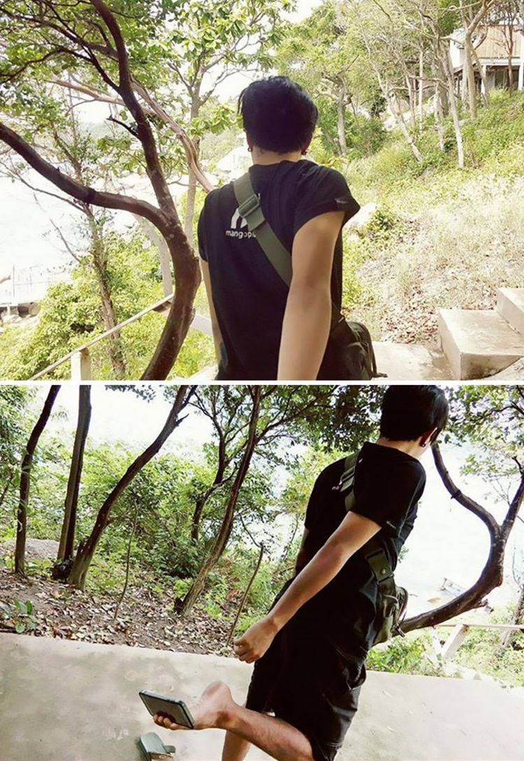 Cara Manipulasi foto Supaya Dikira Punya Pacar yang bisa dicoba